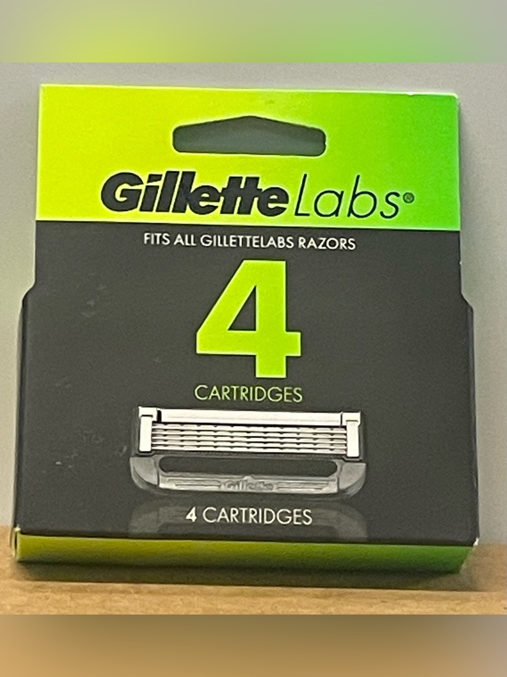 Gillette Labs Razor Cartridges - 4 ct